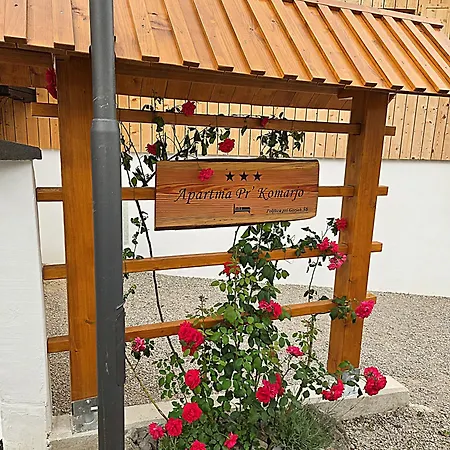 Prázdninový dům Apartma Pr'komarjo